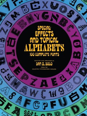 cover image of Special Effects and Topical Alphabets